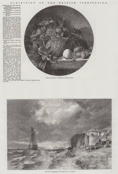 Esposizione della British Institution da George Lance